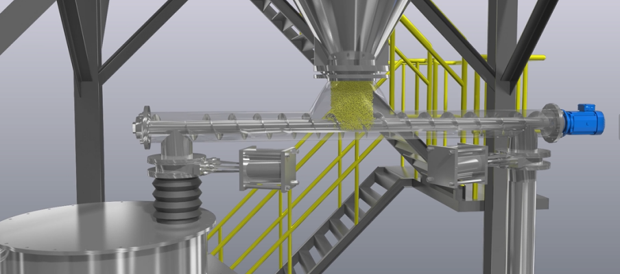 基于失重计量技术的粉体物料精准配给系统研究
